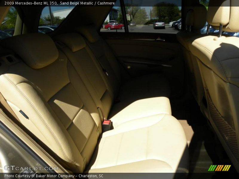 Sand Beige Metallic / Cashmere 2009 Mercedes-Benz ML 350