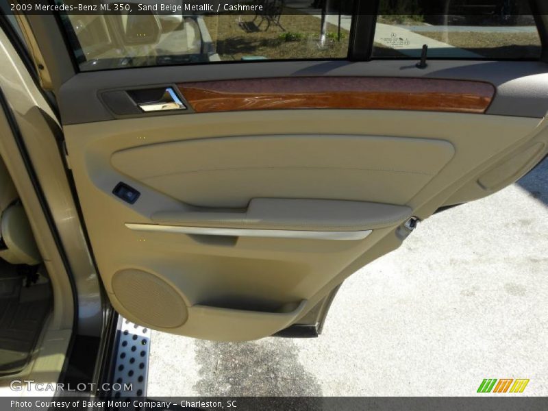 Sand Beige Metallic / Cashmere 2009 Mercedes-Benz ML 350