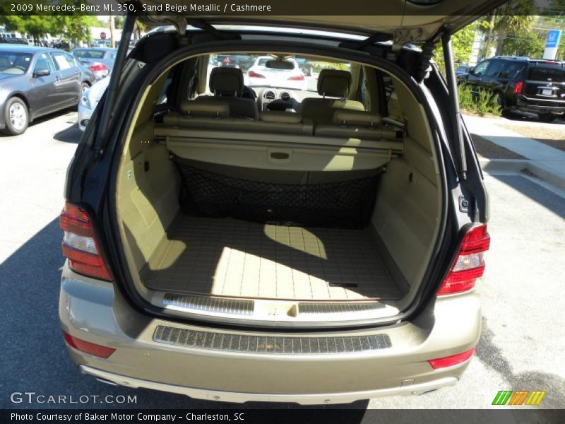 Sand Beige Metallic / Cashmere 2009 Mercedes-Benz ML 350
