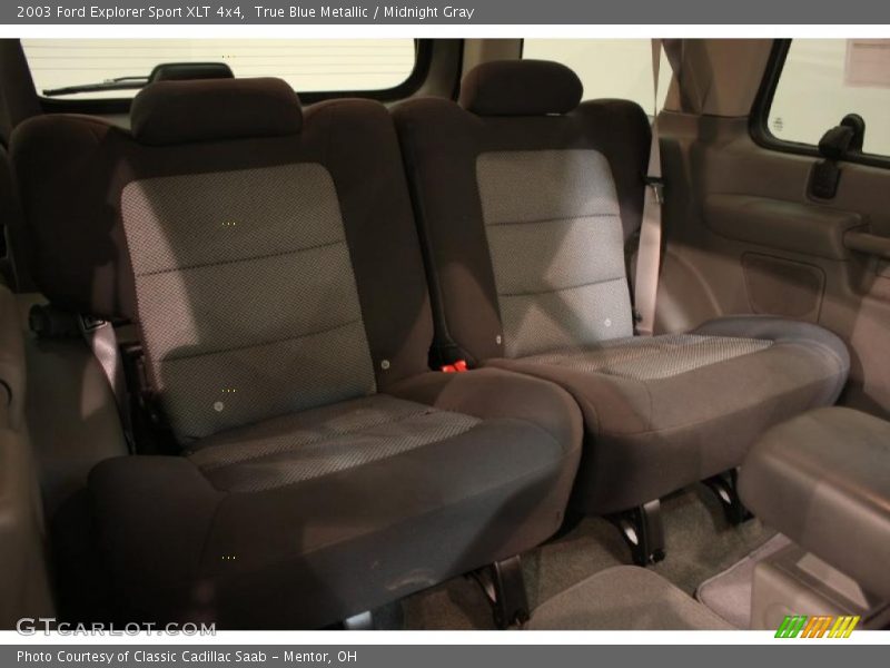 True Blue Metallic / Midnight Gray 2003 Ford Explorer Sport XLT 4x4