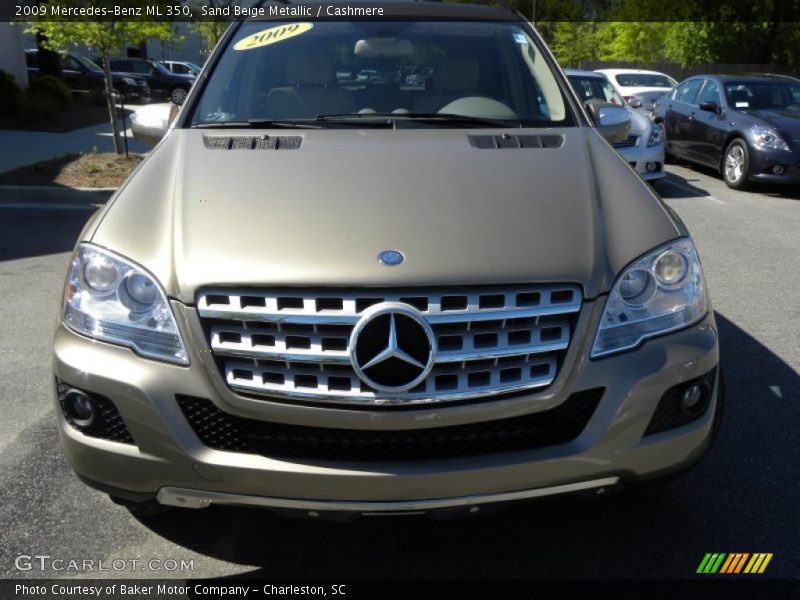 Sand Beige Metallic / Cashmere 2009 Mercedes-Benz ML 350