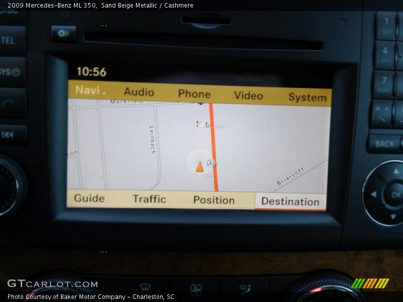 Sand Beige Metallic / Cashmere 2009 Mercedes-Benz ML 350