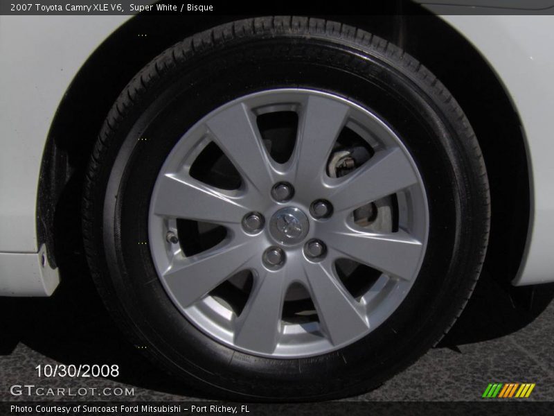 Super White / Bisque 2007 Toyota Camry XLE V6