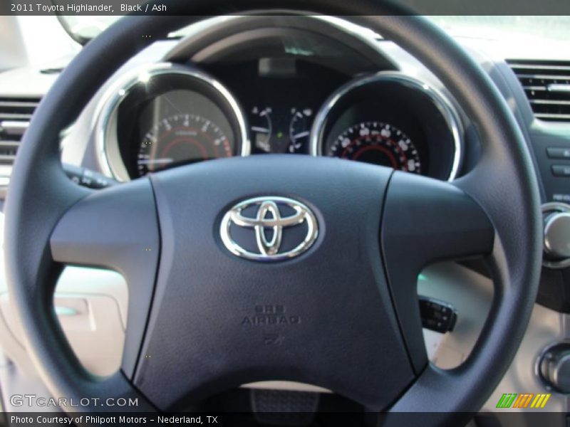 Black / Ash 2011 Toyota Highlander
