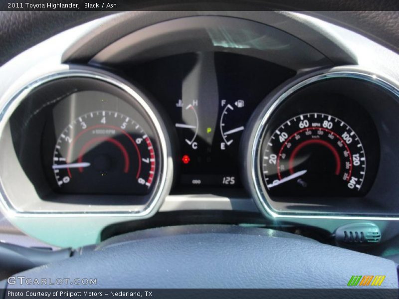 Black / Ash 2011 Toyota Highlander