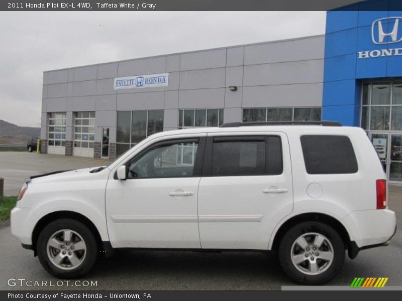 Taffeta White / Gray 2011 Honda Pilot EX-L 4WD