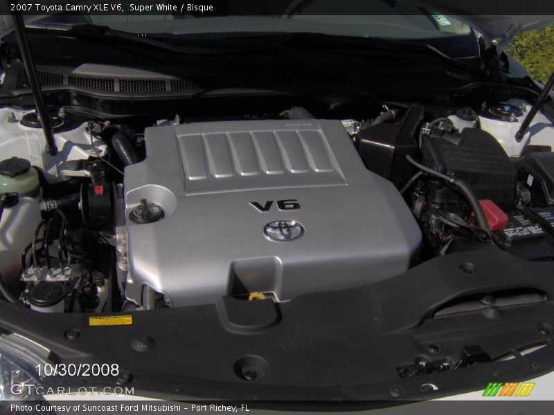 Super White / Bisque 2007 Toyota Camry XLE V6