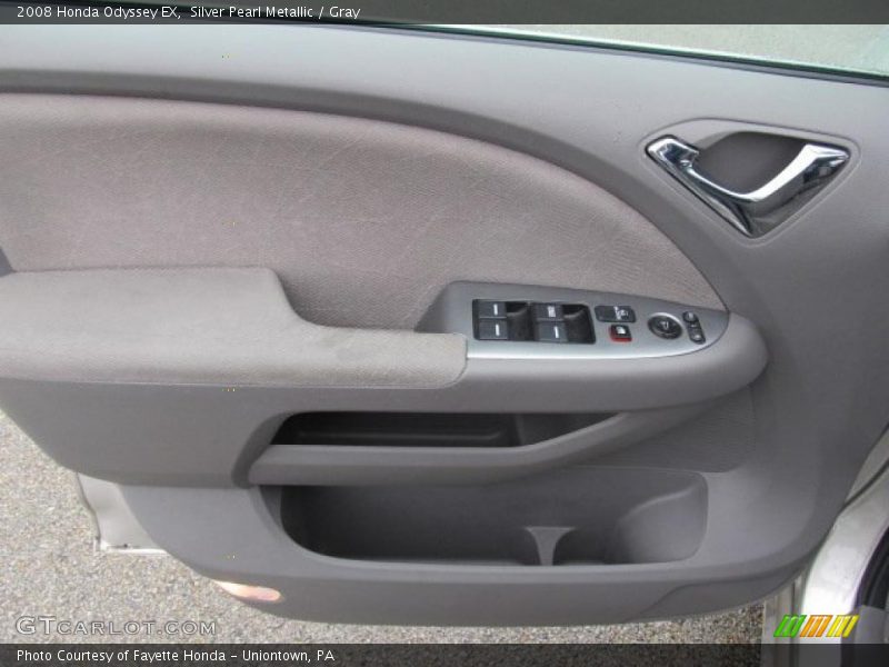 Silver Pearl Metallic / Gray 2008 Honda Odyssey EX