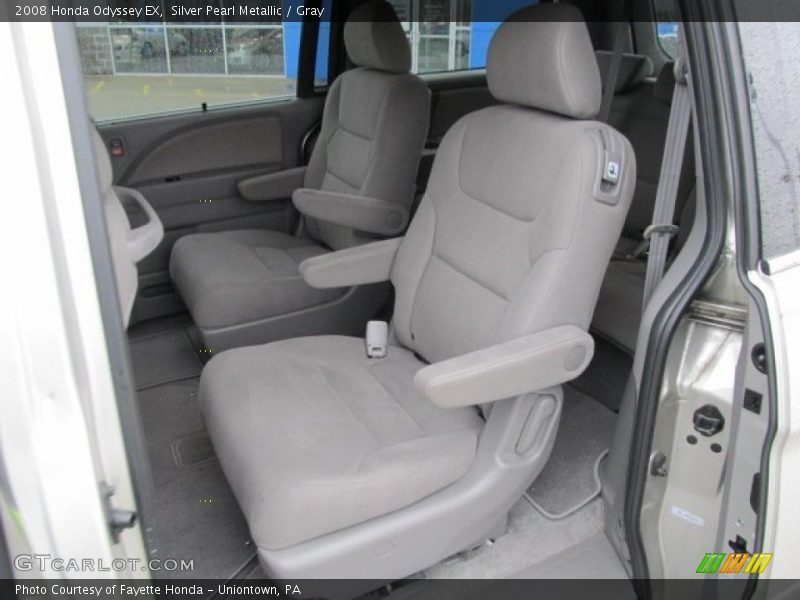 Silver Pearl Metallic / Gray 2008 Honda Odyssey EX