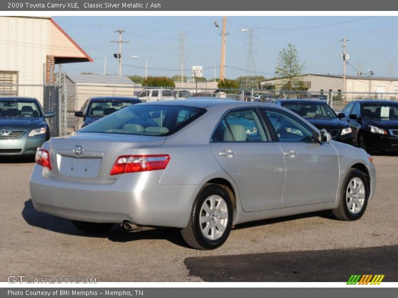 Classic Silver Metallic / Ash 2009 Toyota Camry XLE