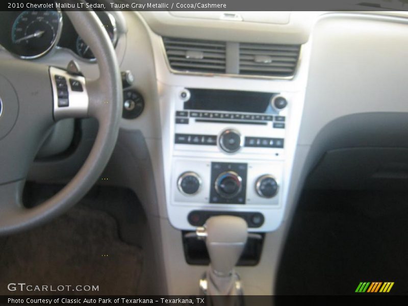 Taupe Gray Metallic / Cocoa/Cashmere 2010 Chevrolet Malibu LT Sedan