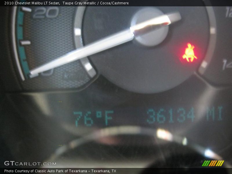 Taupe Gray Metallic / Cocoa/Cashmere 2010 Chevrolet Malibu LT Sedan