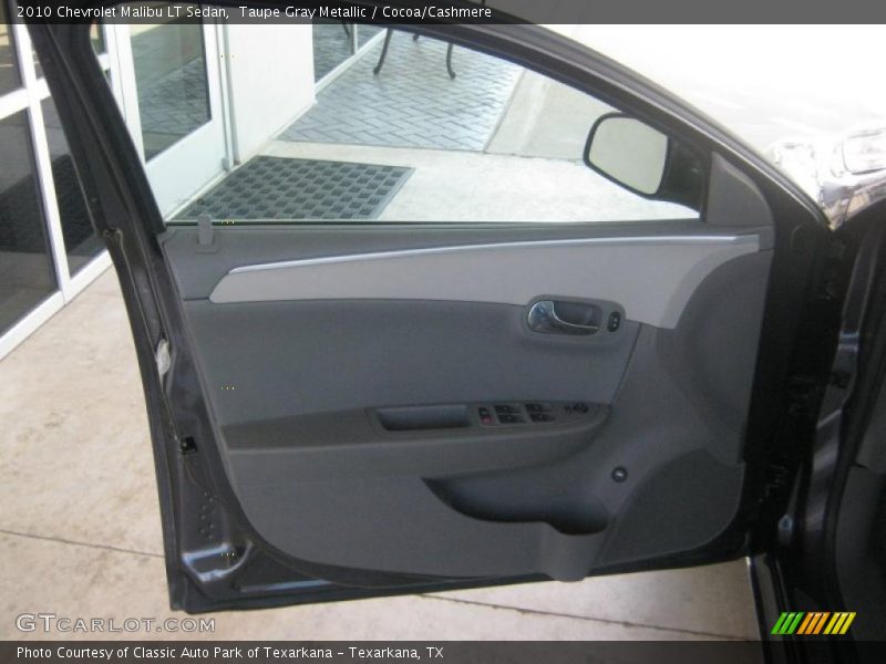 Taupe Gray Metallic / Cocoa/Cashmere 2010 Chevrolet Malibu LT Sedan