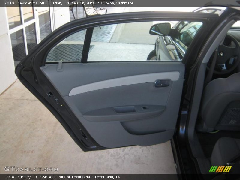 Taupe Gray Metallic / Cocoa/Cashmere 2010 Chevrolet Malibu LT Sedan