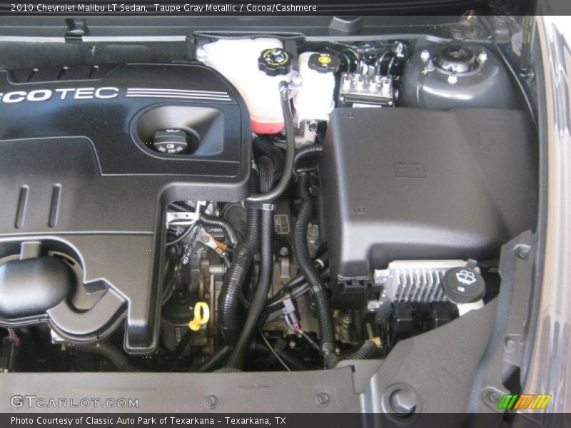 Taupe Gray Metallic / Cocoa/Cashmere 2010 Chevrolet Malibu LT Sedan