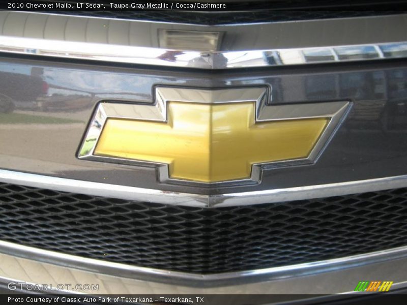 Taupe Gray Metallic / Cocoa/Cashmere 2010 Chevrolet Malibu LT Sedan