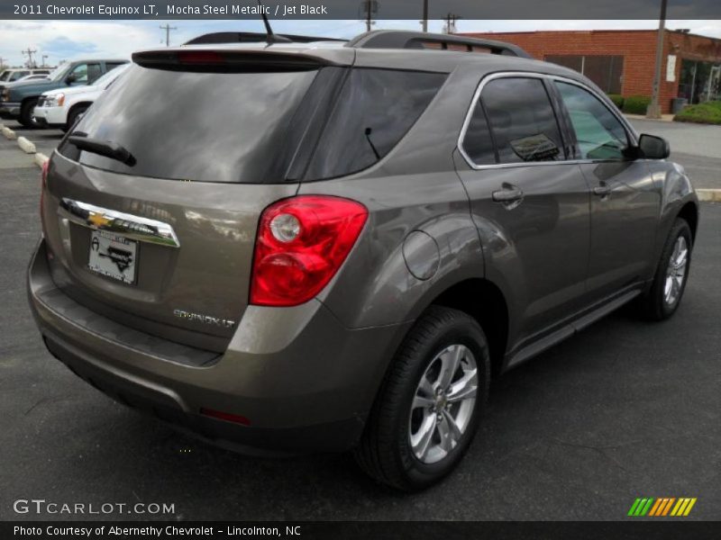 Mocha Steel Metallic / Jet Black 2011 Chevrolet Equinox LT