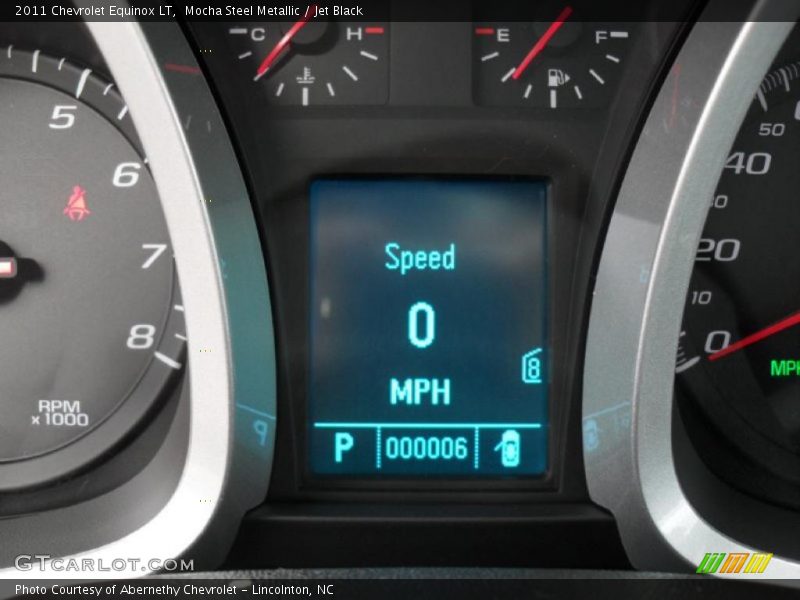 Mocha Steel Metallic / Jet Black 2011 Chevrolet Equinox LT