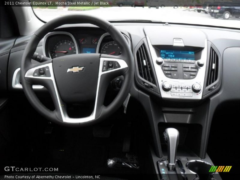 Mocha Steel Metallic / Jet Black 2011 Chevrolet Equinox LT