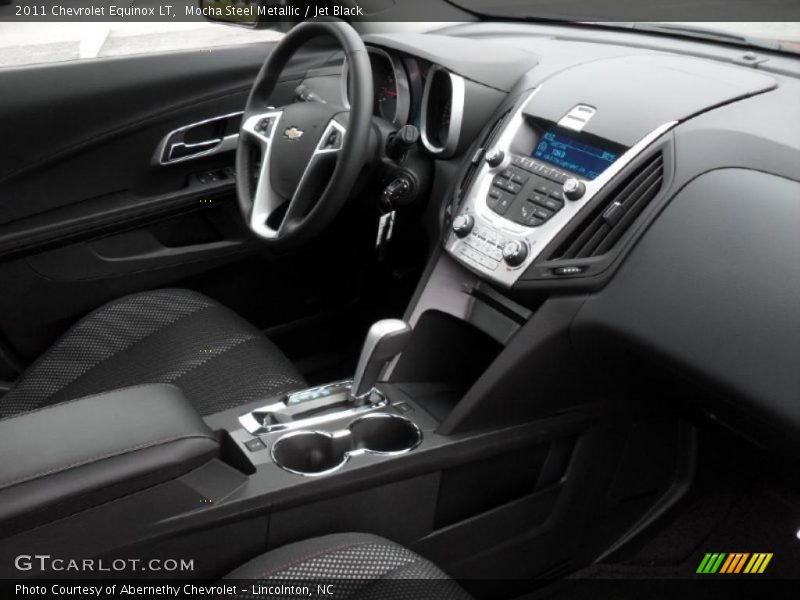 Mocha Steel Metallic / Jet Black 2011 Chevrolet Equinox LT