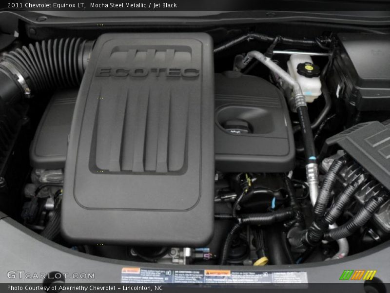 Mocha Steel Metallic / Jet Black 2011 Chevrolet Equinox LT