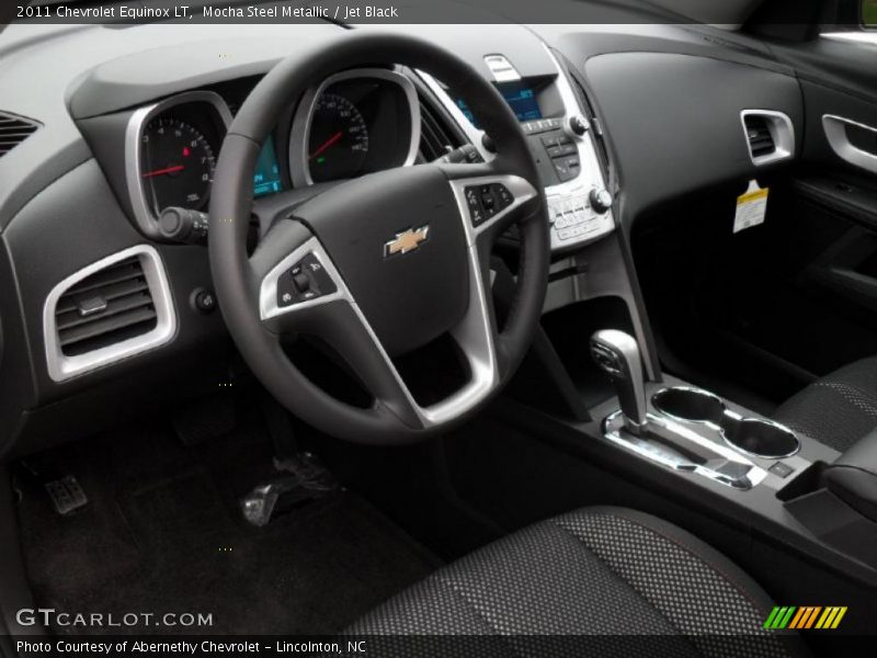 Mocha Steel Metallic / Jet Black 2011 Chevrolet Equinox LT