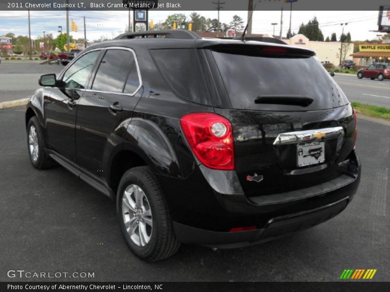 Black Granite Metallic / Jet Black 2011 Chevrolet Equinox LT