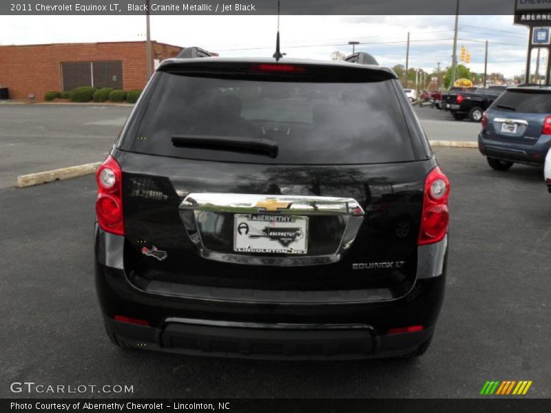 Black Granite Metallic / Jet Black 2011 Chevrolet Equinox LT