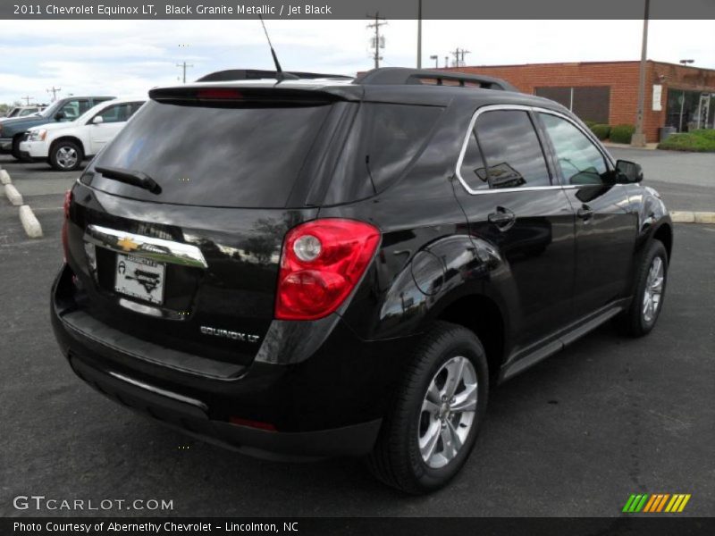 Black Granite Metallic / Jet Black 2011 Chevrolet Equinox LT