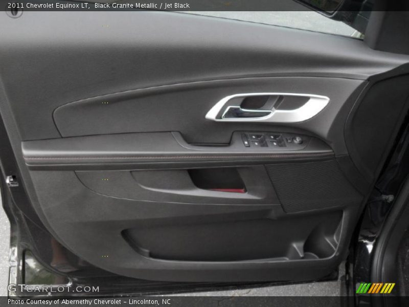 Black Granite Metallic / Jet Black 2011 Chevrolet Equinox LT