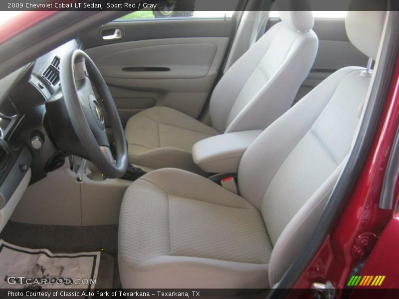 Sport Red / Gray 2009 Chevrolet Cobalt LT Sedan