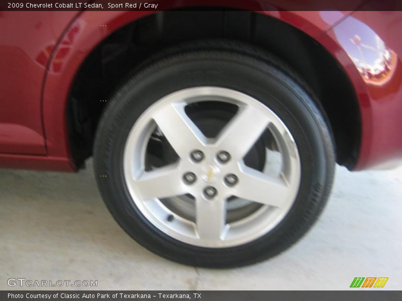 Sport Red / Gray 2009 Chevrolet Cobalt LT Sedan