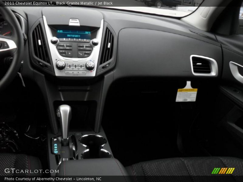 Black Granite Metallic / Jet Black 2011 Chevrolet Equinox LT