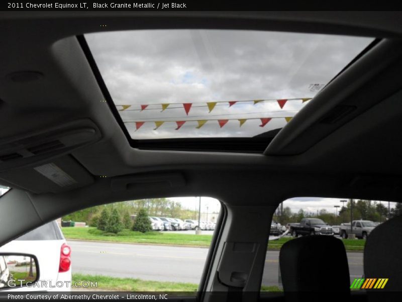 Black Granite Metallic / Jet Black 2011 Chevrolet Equinox LT