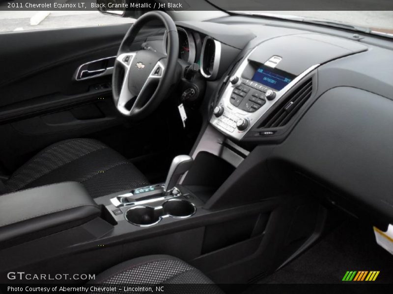 Black Granite Metallic / Jet Black 2011 Chevrolet Equinox LT
