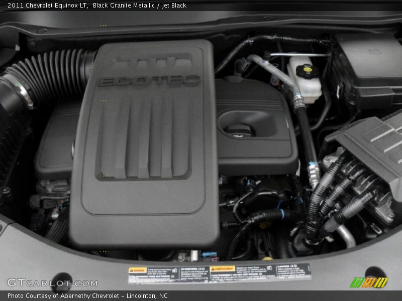 Black Granite Metallic / Jet Black 2011 Chevrolet Equinox LT