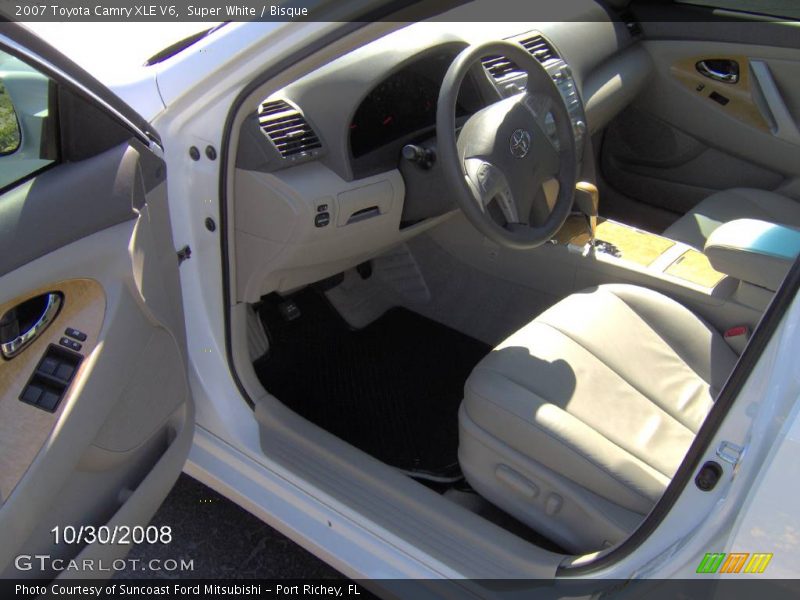 Super White / Bisque 2007 Toyota Camry XLE V6