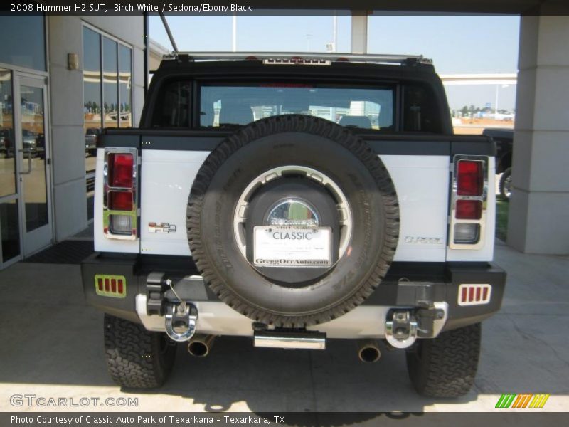 Birch White / Sedona/Ebony Black 2008 Hummer H2 SUT