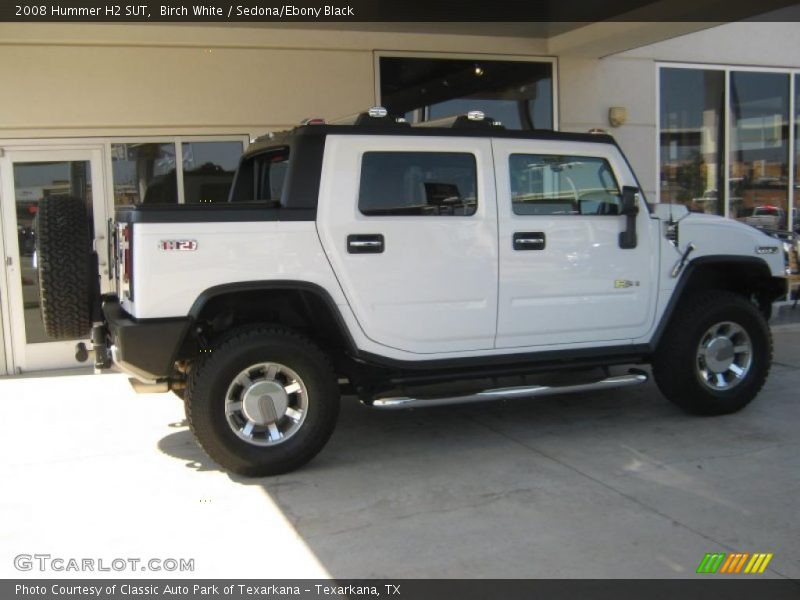 Birch White / Sedona/Ebony Black 2008 Hummer H2 SUT