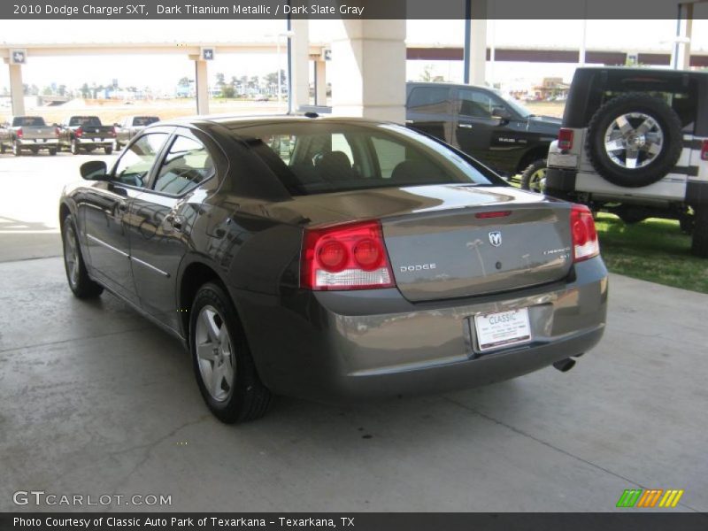 Dark Titanium Metallic / Dark Slate Gray 2010 Dodge Charger SXT