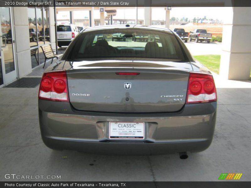 Dark Titanium Metallic / Dark Slate Gray 2010 Dodge Charger SXT