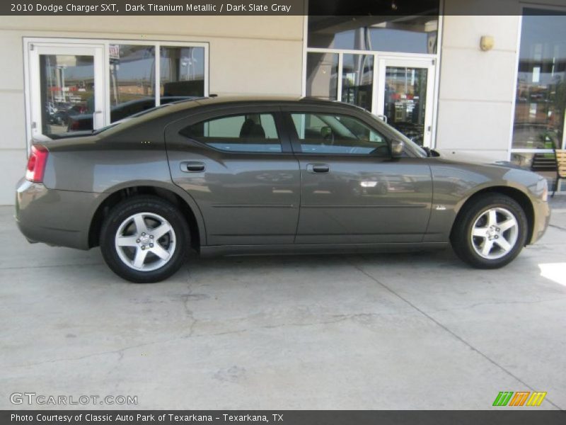 Dark Titanium Metallic / Dark Slate Gray 2010 Dodge Charger SXT