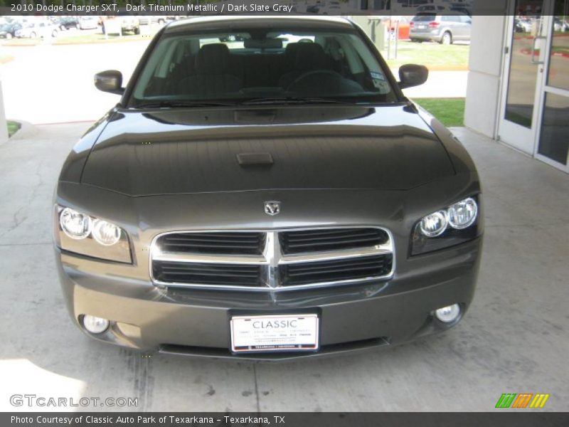 Dark Titanium Metallic / Dark Slate Gray 2010 Dodge Charger SXT