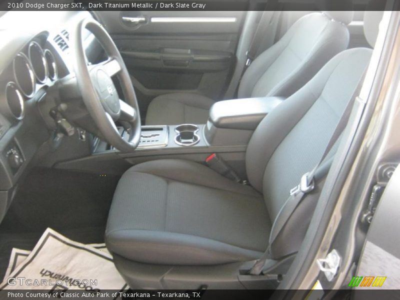Dark Titanium Metallic / Dark Slate Gray 2010 Dodge Charger SXT