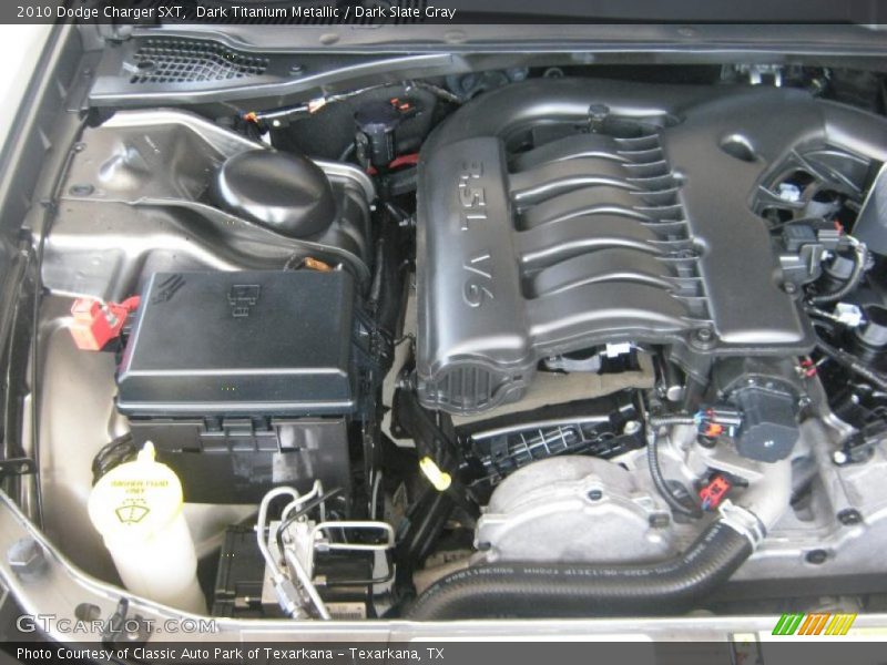 Dark Titanium Metallic / Dark Slate Gray 2010 Dodge Charger SXT