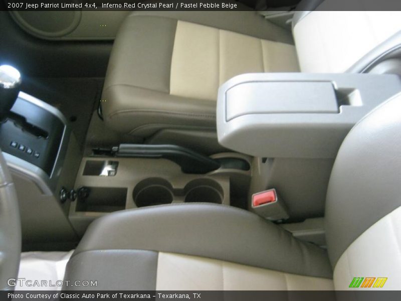 Inferno Red Crystal Pearl / Pastel Pebble Beige 2007 Jeep Patriot Limited 4x4