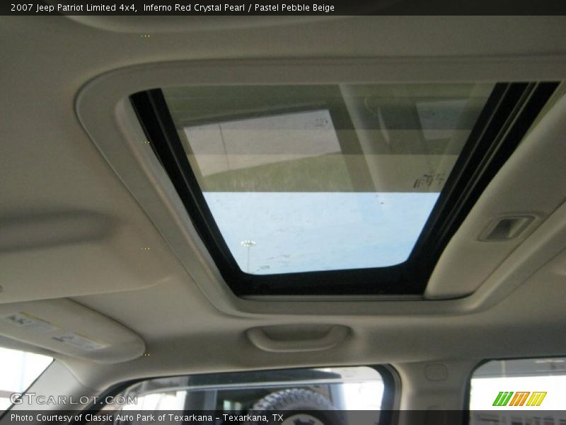 Inferno Red Crystal Pearl / Pastel Pebble Beige 2007 Jeep Patriot Limited 4x4