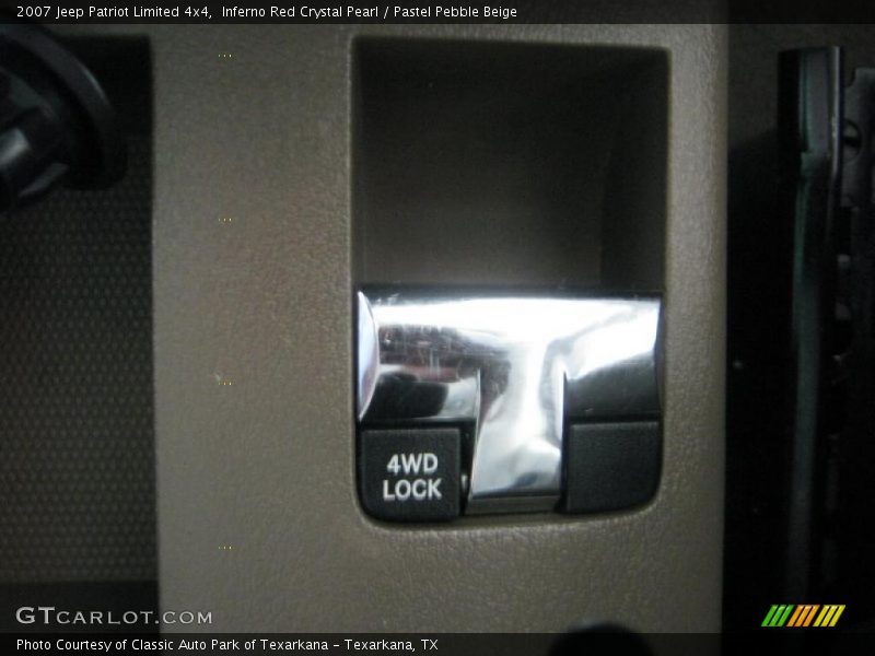 Inferno Red Crystal Pearl / Pastel Pebble Beige 2007 Jeep Patriot Limited 4x4
