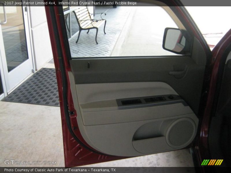Inferno Red Crystal Pearl / Pastel Pebble Beige 2007 Jeep Patriot Limited 4x4