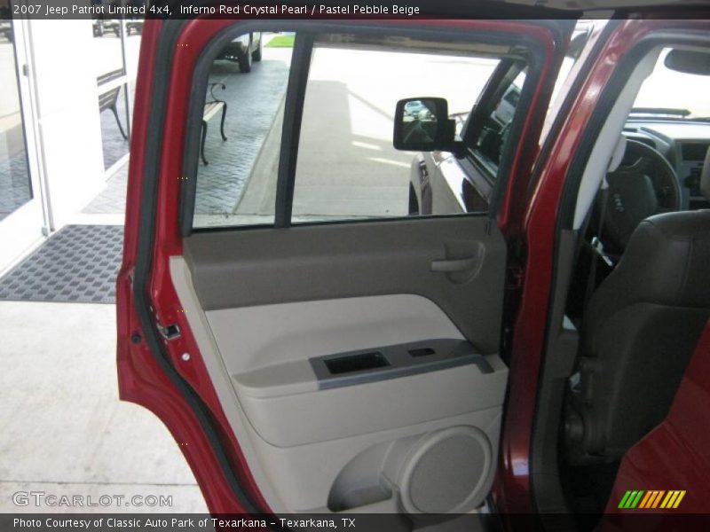 Inferno Red Crystal Pearl / Pastel Pebble Beige 2007 Jeep Patriot Limited 4x4